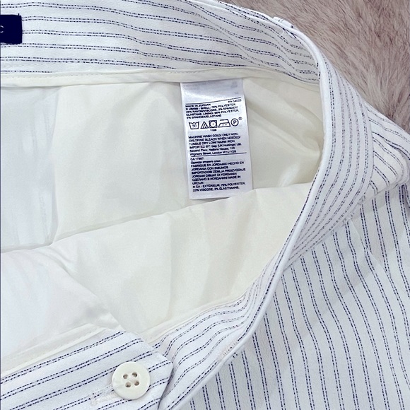 Banana Republic Striped Shorts Size 10 - Picture 6 of 6